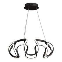 Luxera PASSO függeszték fém, műanyag, fekete, fehér, LED, 4000K, 40W, 2400lm - 18206