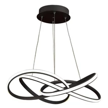 Luxera PASSO függeszték fém, műanyag, fekete, fehér, LED, 4000K, 40W, 2600lm - 18207