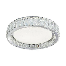 Luxera ALLURIA mennyezet lámpa fém, kristály, króm, áttetsző, LED, 4000K, 30W, 2400lm - 62436
