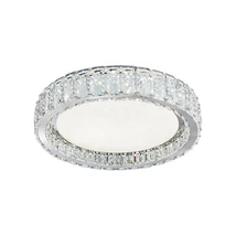 Luxera ALLURIA mennyezet lámpa fém, kristály, króm, áttetsző, LED, 4000K, 48W, 3840lm - 62437