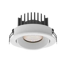 Maxlight CYKLOP beépíthető szpot fém, akril, fehér, áttetsző, LED, 12W, 900lm, 4000K, IP65 - H0094-4000K