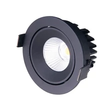Maxlight CYKLOP beépíthető szpot fém, akril, fekete, áttetsző, LED, 12W, 900lm, 3000K, IP65 - H0095-3000K