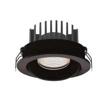 Maxlight CYKLOP beépíthető szpot fém, akril, fekete, áttetsző. LED, 12W, 900lm, 4000K, IP65 - H0095-4000K