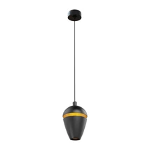 Maxlight COMETSHINE függeszték fém, fekete, arany, LED, 3000K, 3W+5W, 480lm - P0471