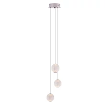 Maxlight NOBILE függszetek fém, akril, króm, LED, 3000K, 3x6W, 1305lm - P0479
