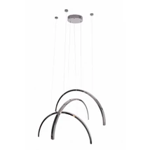 Maxlight ARC függeszték fém, fényes fekete, LED, 3000K, 63W, 5040lm - P0508