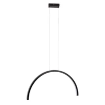 Maxlight ARC függeszték fém, fekete, LED, 3000K, 21W, 1680lm - P0519
