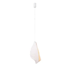 Maxlight CONCHA függeszték fém, papír, fehér, LED, 3000K, 8W, 480lm - P0540