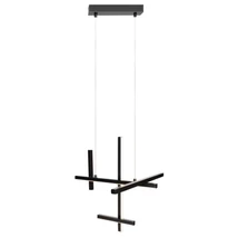 Maxlight SOHO függeszték fém, fekete, LED, 25W, 1728lm, 3000K - P0546