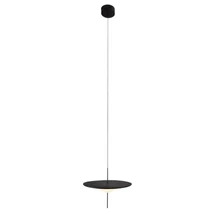 Maxlight CONE függeszték fém, akrill, fekete, fehér, LED, 3000K, 37W, 2030lm - P0555