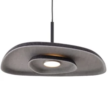 Maxlight DEUX függeszték filc, fekete, LED, 5W, 482lm, 3000K - P0560