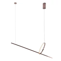 Maxlight LOZANNA függeszték fém, bronz, LED, 3000K, 18W, 1800lm - P0570D