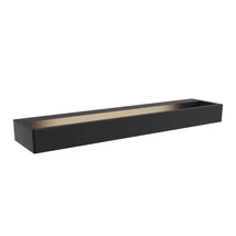 Maxlight FLINK fürdőszobai fali lámpa fém, fekete, LED, 3000K, 12W, 960lm, IP44 - W0307