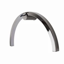 Maxlight ARC fali lámpa fém, fényes fekete, LED, 3000K, 16W, 1280lm, IP44 - W0335