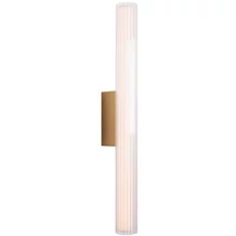 Maxlight FAYETTE fali lámpa fém, üveg, arany, áttetsző, LED, 12W, 780lm, 3000K, IP44 - W0366