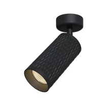 Maytoni FOCUS DESIGN szpot lámpa fém, fekete, GU10 - C034CL-01B