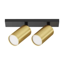 Maytoni FOCUS S szpot lámpa fém, arany, fekete, GU10 - C051CL-U-02BMG