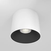 Maytoni Alfa LED mennyezet lámpa fém, fehér, fekete, LED, 3000K, 15W, 1200lm - C064CL-01-15W3K-RD-WB