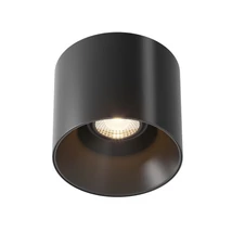 Maytoni Alfa LED mennyezet lámpa fém, fekete, LED, 3000K, 25W, 2000lm - C064CL-01-25W3K-D-RD-B