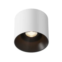 Maytoni ALFA mennyezet lámpa fém, műanyag, fehér, fekete, LED, 3000K, 25W, 2000lm - C064CL-01-25W3K-D-RD-WB
