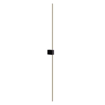 Maytoni Pars fali lámpa fém, fekete, arany, LED, 3000K, 12W, 1050lm - C071WL-L12GB3K