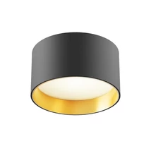 Maytoni VEGA mennyezet lámpa fém, fekete, arany, LED, 3000K, 12W, 890lm - C089CL-12W3K-BMG