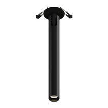 Maytoni FOCUS T beépíthető szpot lámpa fém, fekete, LED, 3000K, 6W, 270lm - C141RS-L300-6W3K-B