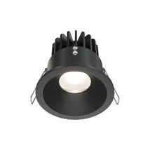 Maytoni ZOOM beépíthető szpotlámpa fém, fekete, LED, 4000K, 12W, 970lm - DL034-L12W4K-B