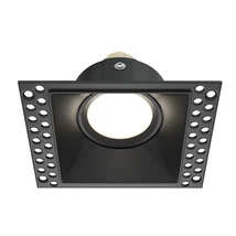 Maytoni DOT beépíthető szpotlámpa fém, fekete, GU10 - DL042-01-SQ-B