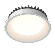 Maytoni OKNO fürdőszobai beépíthető szpot lámpa fém, műanyag, fehér, LED, 3000K-6000K, 24W, 1840lm, IP44 - DL055-24W3-4-6K-W