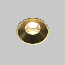 Maytoni ROUND beépíthető lámpa fém, sárgaréz, LED, 7W, 3000K, 460 Lm - DL058-7W3K-BS