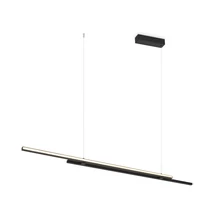 Maytoni HALO függeszték fém, fekete, LED, 3000K-4000K, 48W, 2200lm - MOD005PL-L48BK