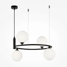 Maytoni RING függeszték üveg fehér 4x G9 - MOD013PL-04B