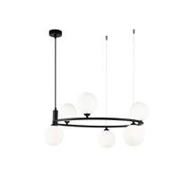 Maytoni RING függeszték üveg fehér 6x G9 - MOD013PL-06B