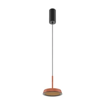 Maytoni EL függeszték fém, narancs, fekete, LED, 3000K, 12W, 800lm - MOD041PL-L15TR3K
