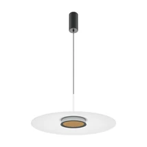 Maytoni EL függeszték fém, fehér, fekete, LED, 3000K, 12W, 800lm - MOD041PL-L15W3K1
