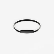 Maytoni RIM mennyezet lámpa fém, üveg, fekete, fehér, LED, CCT,  35W - MOD058CL-L35BK