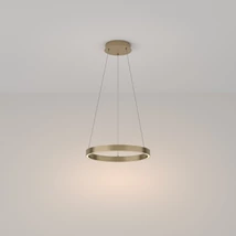 Maytoni Rim függeszték fém, sárgaréz, LED, 3000K, 25W, 1200lm - MOD058PL-L22BS3K