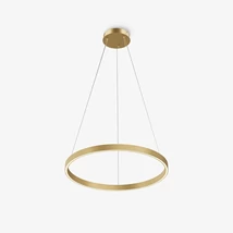 Maytoni RIM függeszték fém, műanyag, sárgaréz, fehér, LED, CCT, 36W - MOD058PL-L32BSK