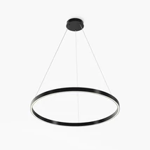 Maytoni RIM függeszték fém, műanyag, fekete, fehér, LED, 51W, CCT - MOD058PL-L42BK