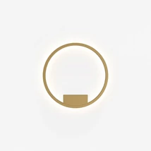 Maytoni RIM fali lámpa fém, műanyag, sárgaréz, fehér, LED, 24W, CCT - MOD058WL-L25BSK