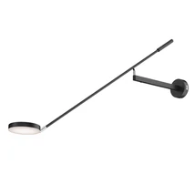 Maytoni Fad fali lámpa fém, fekete, LED, 3000K, 6W, 380lm - MOD070WL-L6B3K