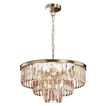 Maytoni Revero függeszték fém, üveg, arany, E14 - MOD085PL-07G
