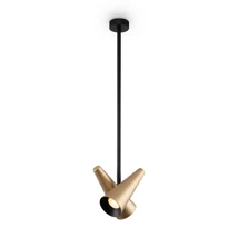 Maytoni Giro függeszték fém, fekete, sárgaréz, GU10 - MOD095PL-02BS