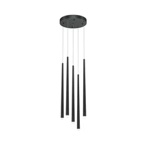 Maytoni CASCADE függeszték fém, fekete, LED, 4000K, 30W, 2300lm - MOD132PL-L28BK2