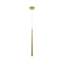 Maytoni CASCADE függeszték fém, akrill, sárgaréz, fehér, LED, 2600K-3500K, 6W, 700lm - MOD132PL-L6BSK