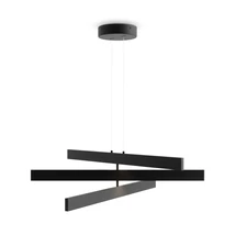 Maytoni Origami függeszték fém, fekete, LED, 4000K, 46W, 2300lm - MOD163PL-L38B4K1