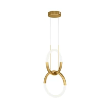 Maytoni Node függeszték fém, arany, LED, 3000K, 18W, 1200lm - MOD165PL-L18G3K