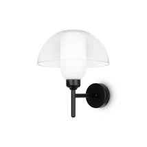 Maytoni MEMORY fali lámpa fém, üveg, fekete, fehér, E14 - MOD177WL-01B