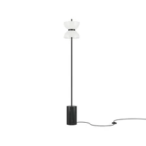 Maytoni KYOTO állólámpa fém, üveg, fekete, fehér, LED, 3000K, 11W, 1300lm - MOD178FL-L11B3K